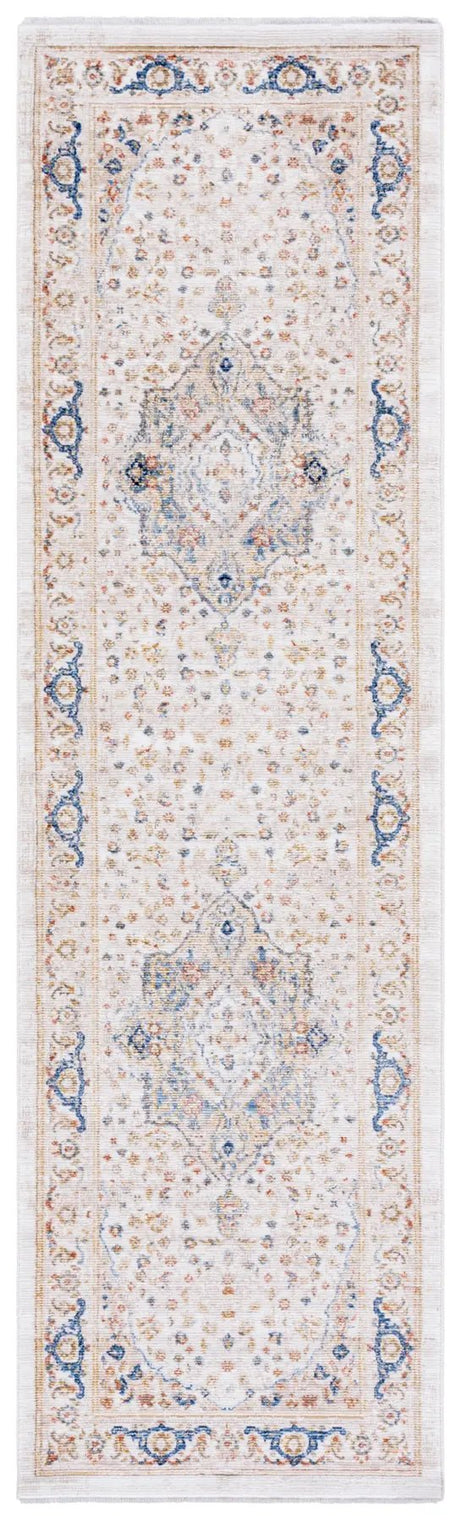Safavieh Ellwood 2'-3" x 8'-0" Rug in Ivory / Blue