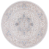 Safavieh Ellwood 6'-5" x 6'-5" Rug in Ivory / Blue