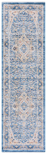 Safavieh Ellwood 2'-3" x 8'-0" Rug in Navy / Beige
