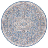 Safavieh Ellwood 6'-5" x 6'-5" Rug in Navy / Beige