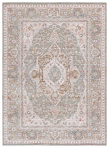 Safavieh Ellwood 4'-0" x 6'-0" Rug in Olive / Beige