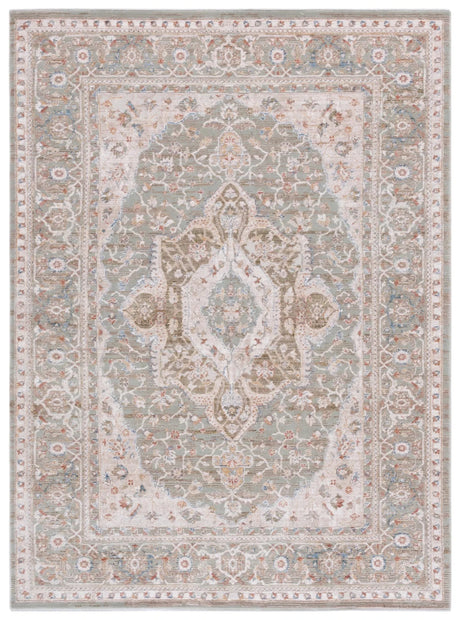 Safavieh Ellwood 4'-0" x 6'-0" Rug in Olive / Beige