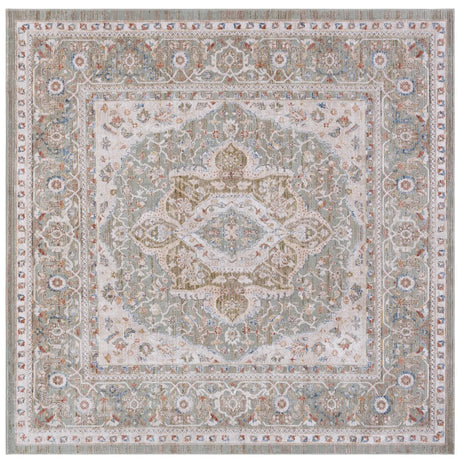 Safavieh Ellwood 6'-5" x 6'-5" Rug in Olive / Beige