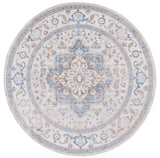 Safavieh Ellwood 6'-5" x 6'-5" Rug in Beige / Blue