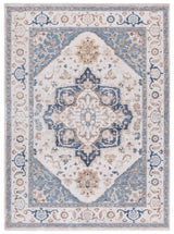 Safavieh Ellwood 4'-0" x 6'-0" Rug in Beige / Navy