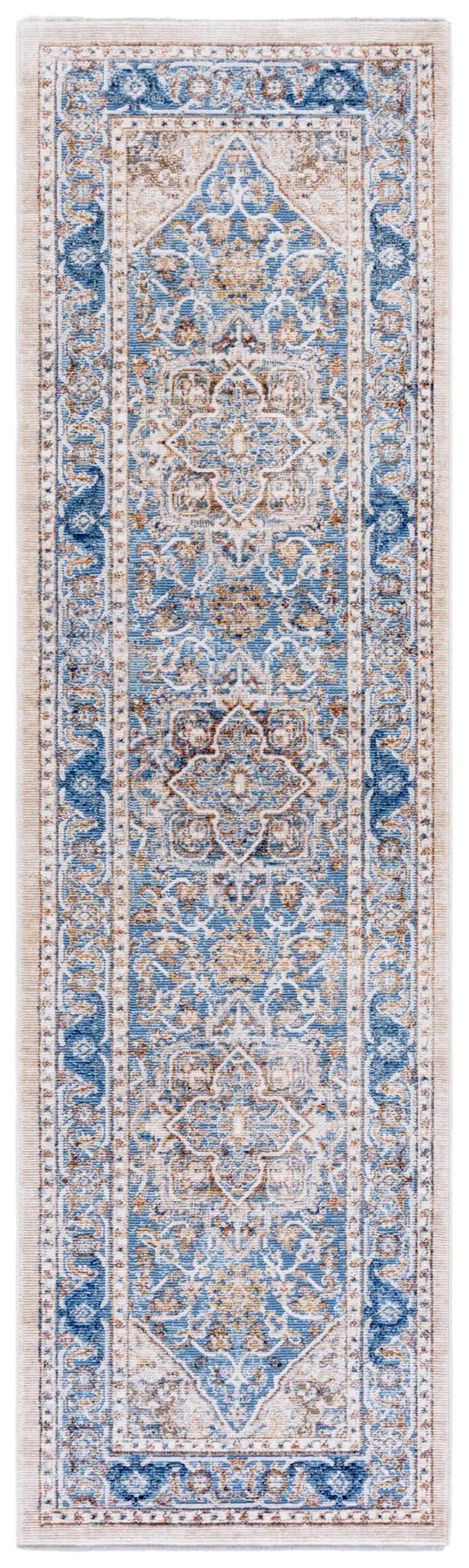 Safavieh Ellwood 2'-3" x 8'-0" Rug in Blue / Beige