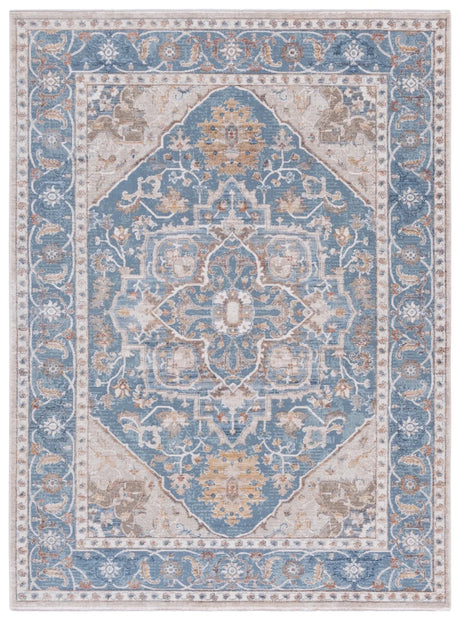 Safavieh Ellwood 4'-0" x 6'-0" Rug in Blue / Beige