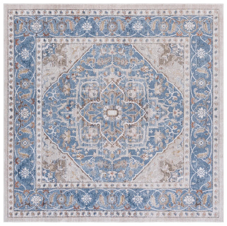 Safavieh Ellwood 6'-5" x 6'-5" Rug in Blue / Beige