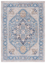 Safavieh Ellwood 4'-0" x 6'-0" Rug in Navy / Beige