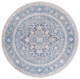 Safavieh Ellwood 6'-5" x 6'-5" Rug in Navy / Beige