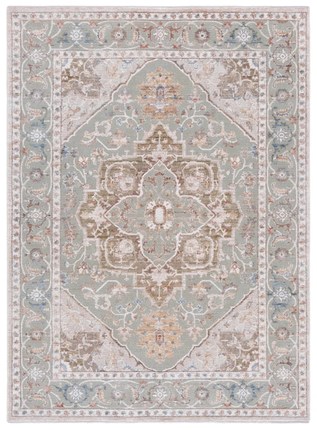 Safavieh Ellwood 4'-0" x 6'-0" Rug in Olive / Beige