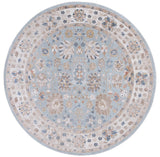 Safavieh Ellwood 6'-5" x 6'-5" Rug in Light Blue / Beige
