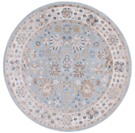 Safavieh Ellwood 6'-5" x 6'-5" Rug in Light Blue / Beige