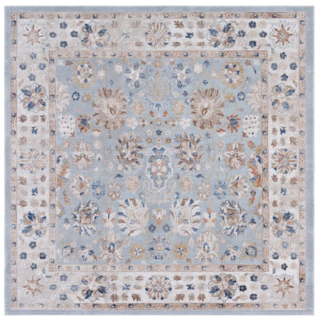 Safavieh Ellwood 6'-5" x 6'-5" Rug in Light Blue / Beige