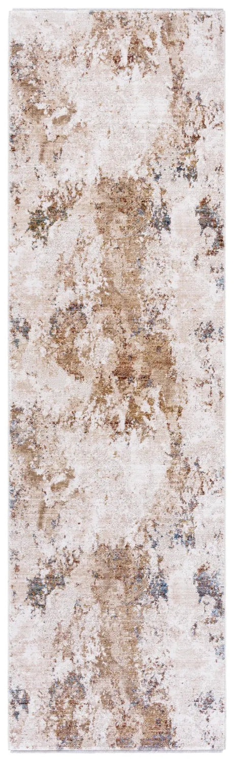 Safavieh Ellwood Modern 2'-3" x 8'-0" Rug in Beige / Ivory