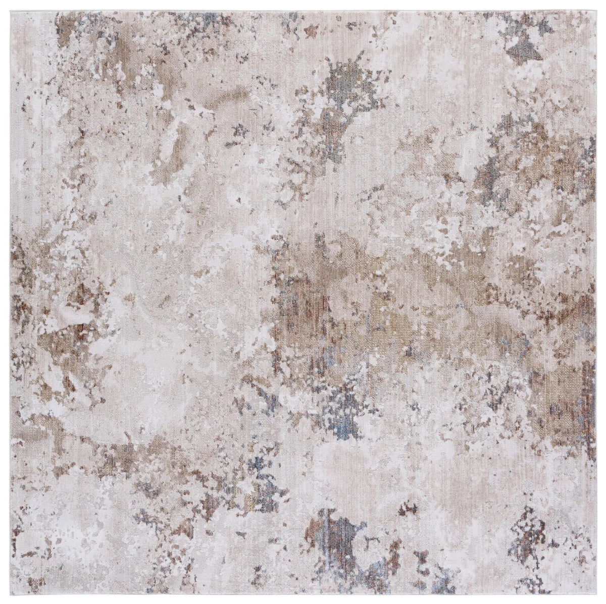 Safavieh Ellwood Modern 6'-5" x 6'-5" Rug in Beige / Ivory