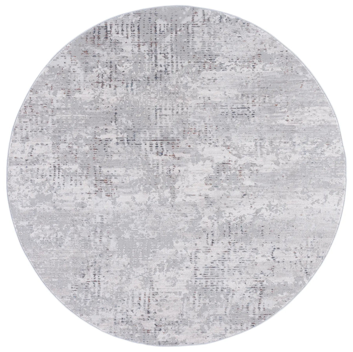 Safavieh Ellwood Modern 6'-5" x 6'-5" Rug in Grey / Ivory