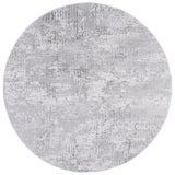 Safavieh Ellwood Modern 6'-5" x 6'-5" Rug in Grey / Ivory