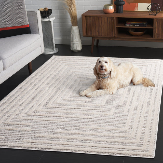 Safavieh Elmhurst Elh570A Ivory/Grey Rug - Safavieh - elh570a - 7r