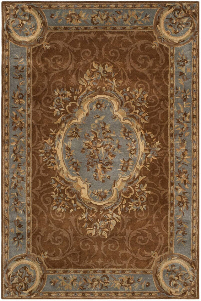 Safavieh Empire Em409A Blue / Brown Rugs - Safavieh - em409a - 2