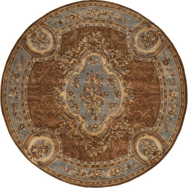 Safavieh Empire Em409A Blue / Brown Rugs - Safavieh - em409a - 6r