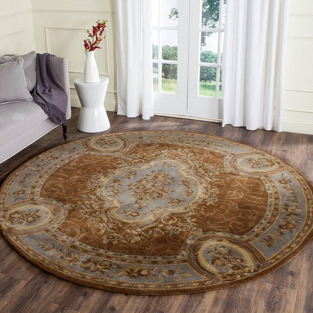 Safavieh Empire Em409A Blue / Brown Rugs - Safavieh - em409a - 6r