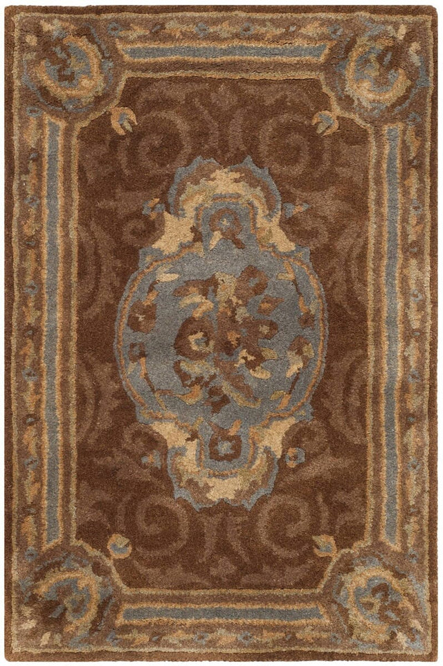 Safavieh Empire Em409A Blue / Brown Rugs - Safavieh - em409a - 6r