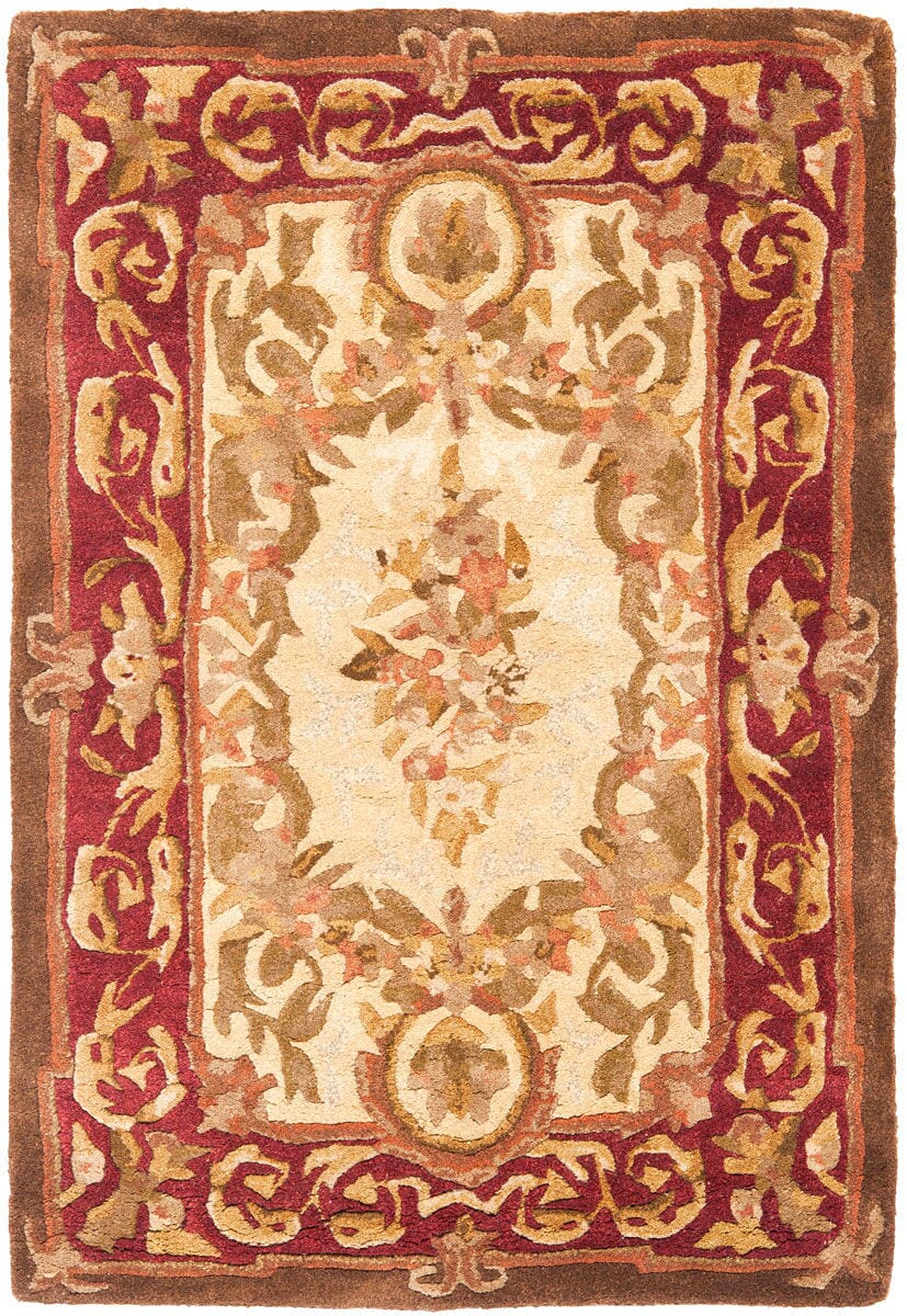 Safavieh Empire em415a Light Gold / Red Rugs - Safavieh - em415a - 4r