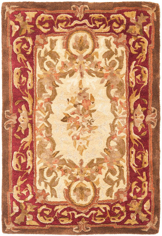 Safavieh Empire em415a Light Gold / Red Rugs - Safavieh - em415a - 4r