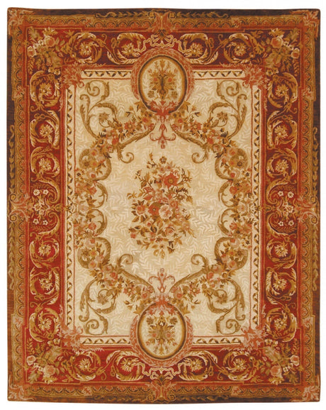 Safavieh Empire em415a Light Gold / Red Rugs - Safavieh - em415a - 4r