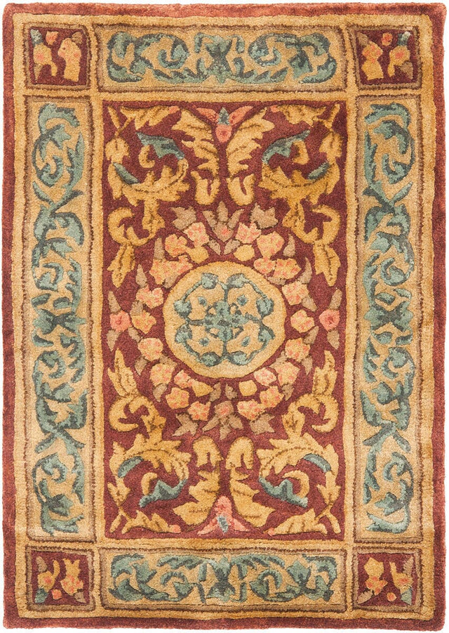 Safavieh Empire em421a Burgundy / Gold Rugs - Safavieh - em421a - 4r