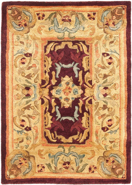 Safavieh Empire em422a Burgundy / Gold Rugs - Safavieh - em422a - 4r