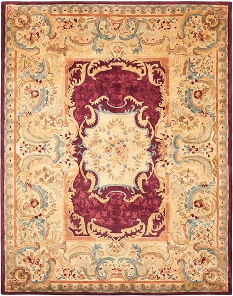 Safavieh Empire em422a Burgundy / Gold Rugs - Safavieh - em422a - 4r