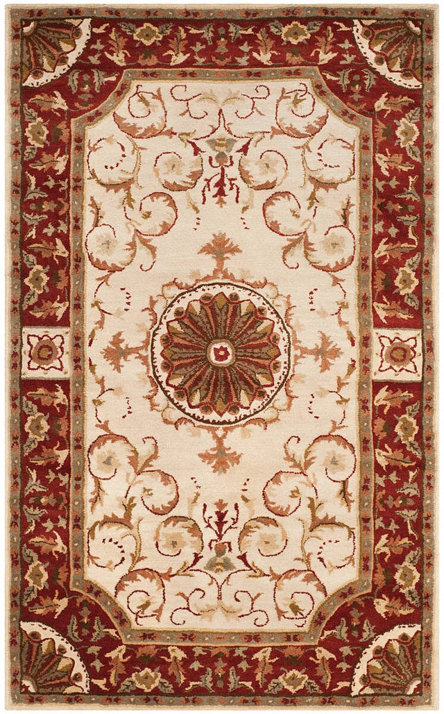 Safavieh Empire Em459A Ivory / Red Rugs - Safavieh - em459a - 2