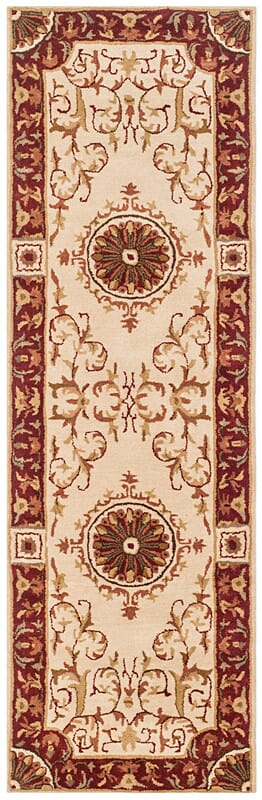 Safavieh Empire Em459A Ivory / Red Rugs - Safavieh - em459a - 28