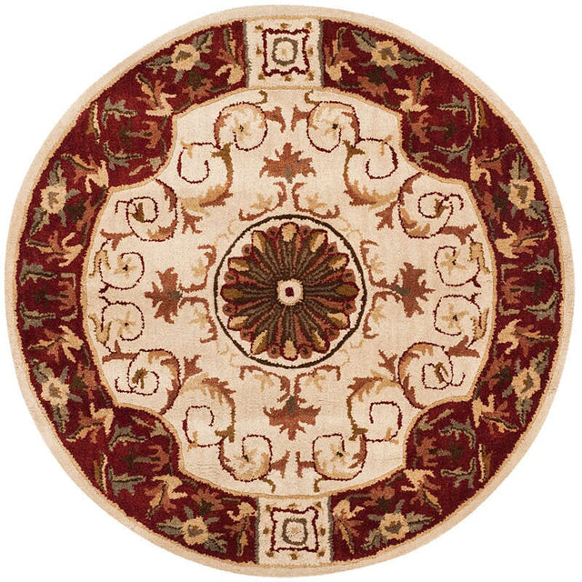 Safavieh Empire Em459A Ivory / Red Rugs - Safavieh - em459a - 6r