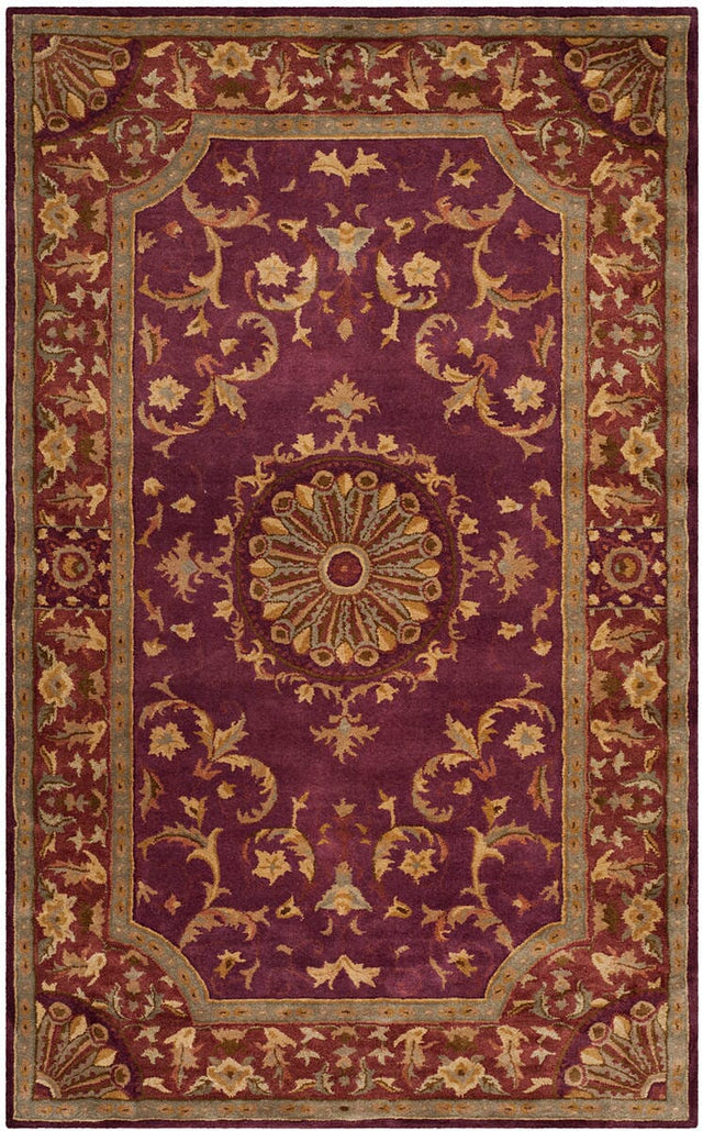 Safavieh Empire Em459B Burgundy Rugs - Safavieh - em459b - 2