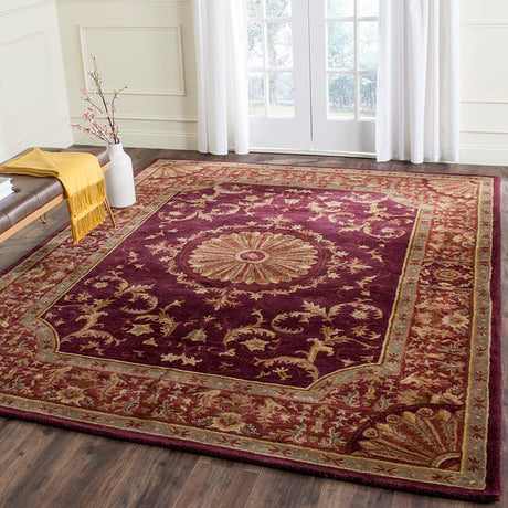 Safavieh Empire Em459B Burgundy Rugs - Safavieh - em459b - 2