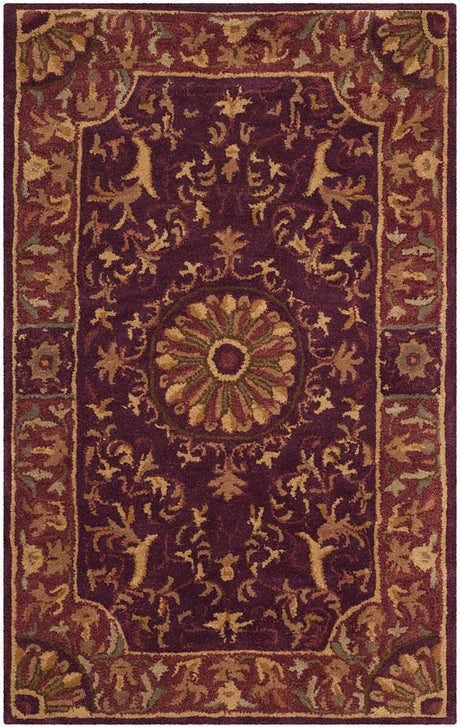 Safavieh Empire Em459B Burgundy Rugs - Safavieh - em459b - 4r