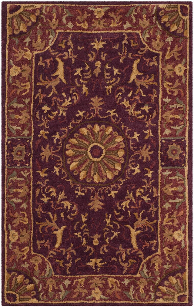 Safavieh Empire Em459B Burgundy Rugs - Safavieh - em459b - 4r