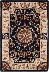 Safavieh Empire Em459D Black / Ivory Rugs - Safavieh - em459d - 4r