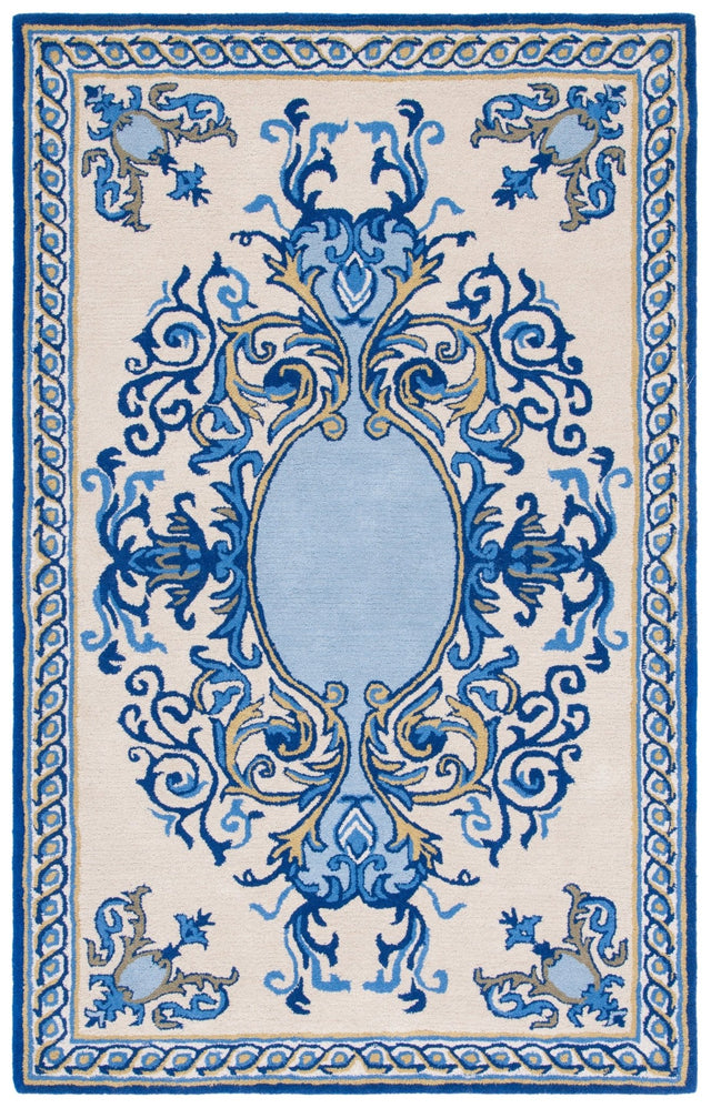 Safavieh Empire Em601M Blue/Ivory Rug - Safavieh - em601m - 3