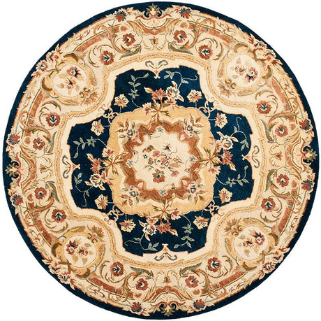 Safavieh Empire em824b Navy / Beige Rugs - Safavieh - em824b - 6r