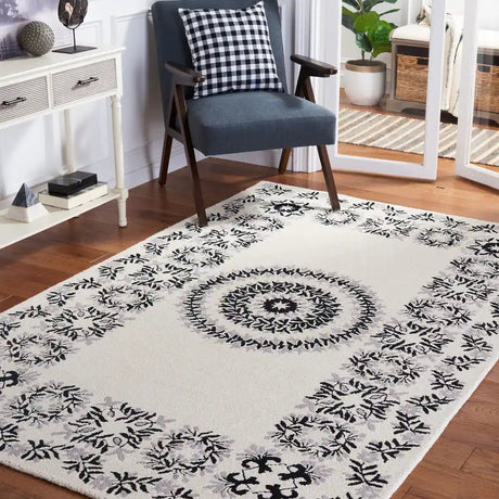 Safavieh Empire Em826A Ivory/Black Rug - Safavieh - em826a - 3