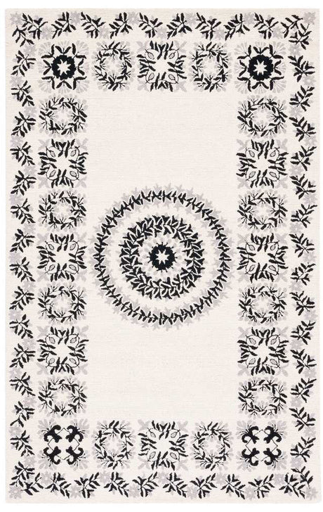 Safavieh Empire Em826A Ivory/Black Rug - Safavieh - em826a - 3