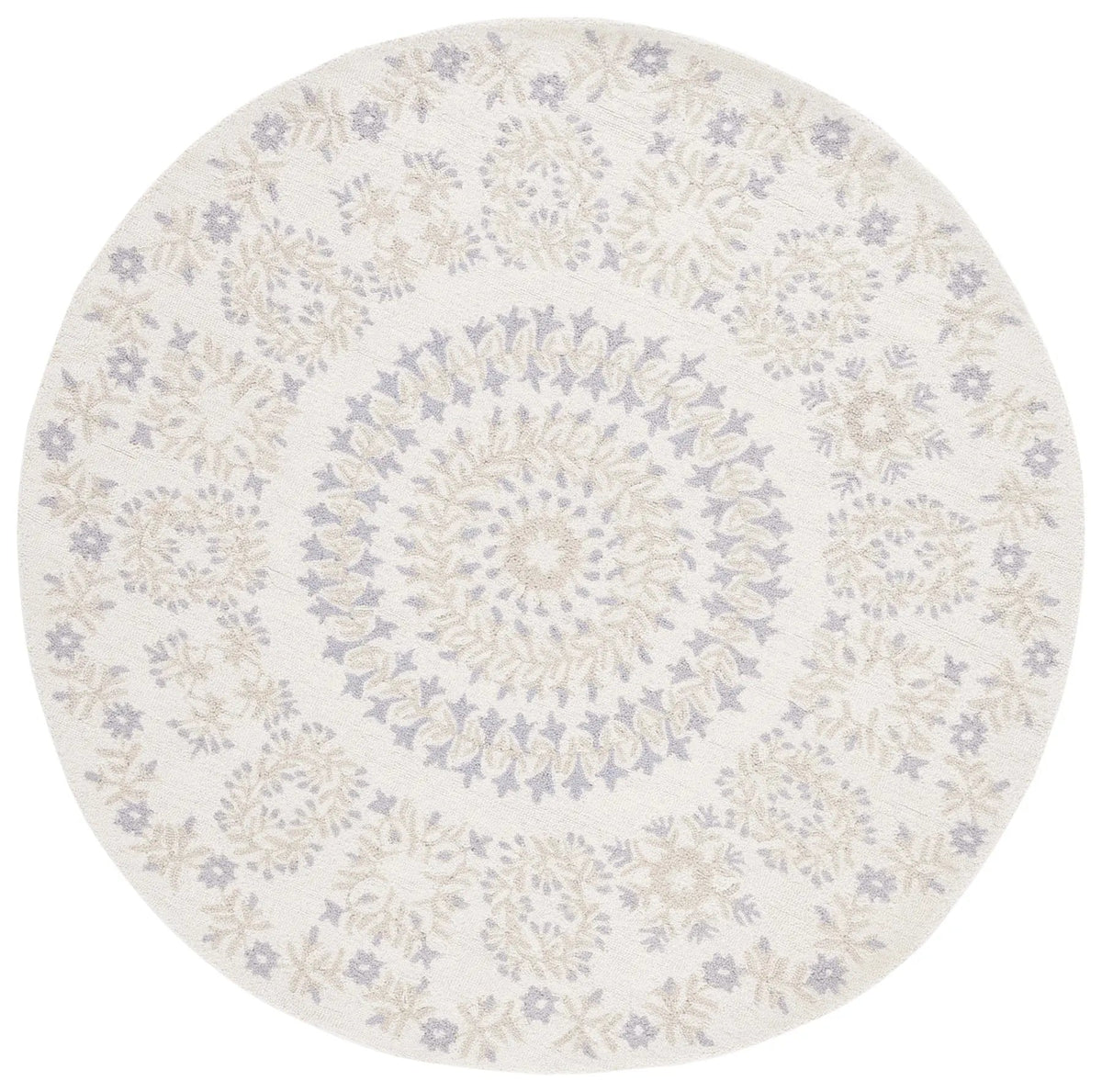 Safavieh Empire 6'-0" x 6'-0" Rug in Ivory / Beige