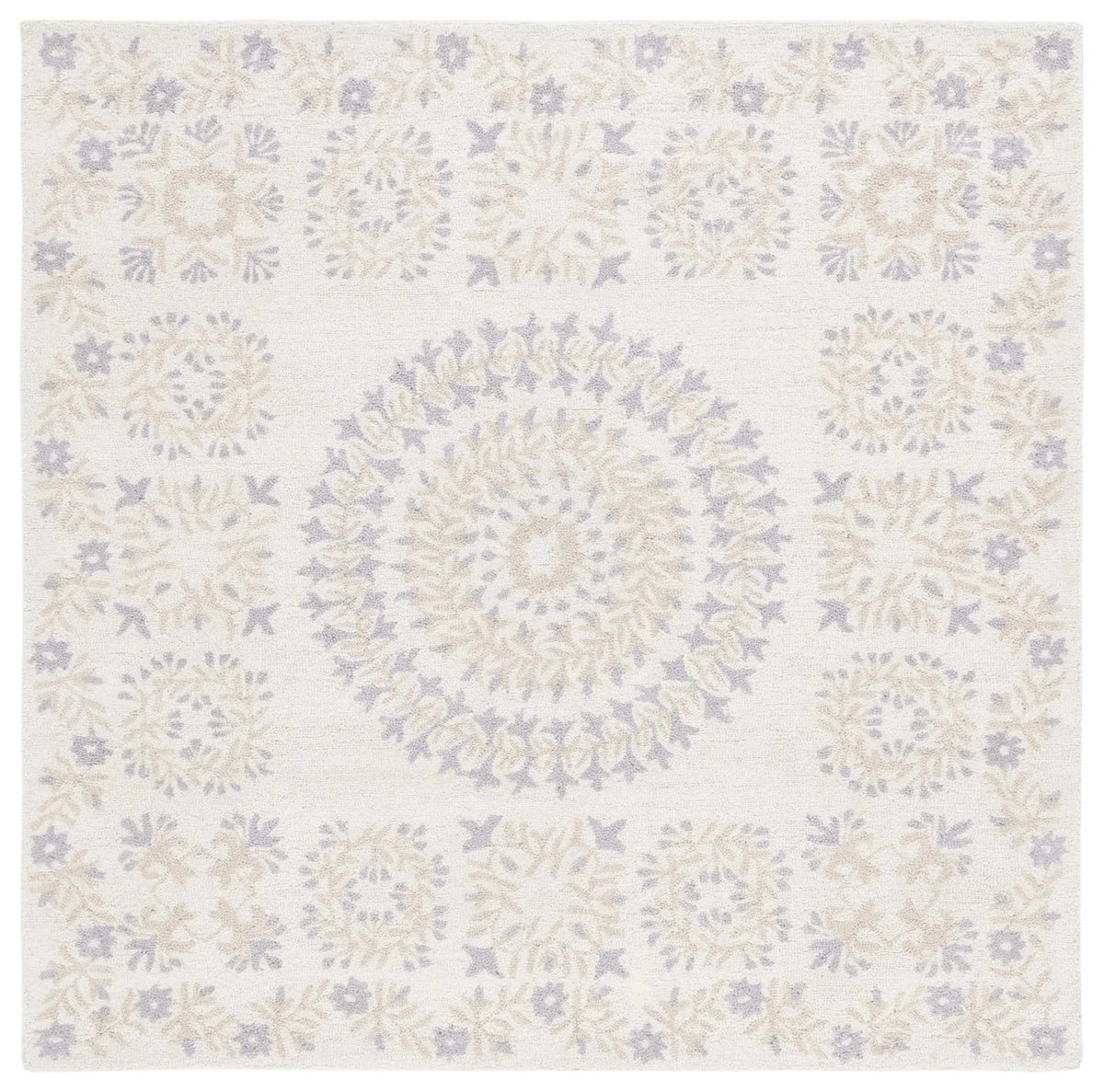 Safavieh Empire 6'-0" x 6'-0" Rug in Ivory / Beige
