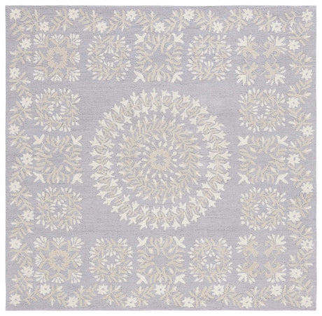 Safavieh Empire 6'-0" x 6'-0" Rug in Grey / Green