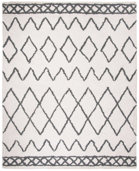 Safavieh Equinox Shag Eqs711A Cream/Grey Rugs - Safavieh - eqs711a - 3