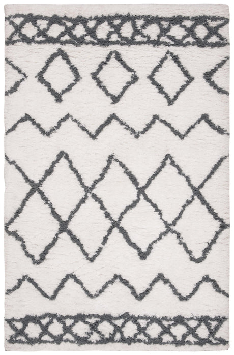 Safavieh Equinox Shag Eqs711A Cream/Grey Rugs - Safavieh - eqs711a - 3